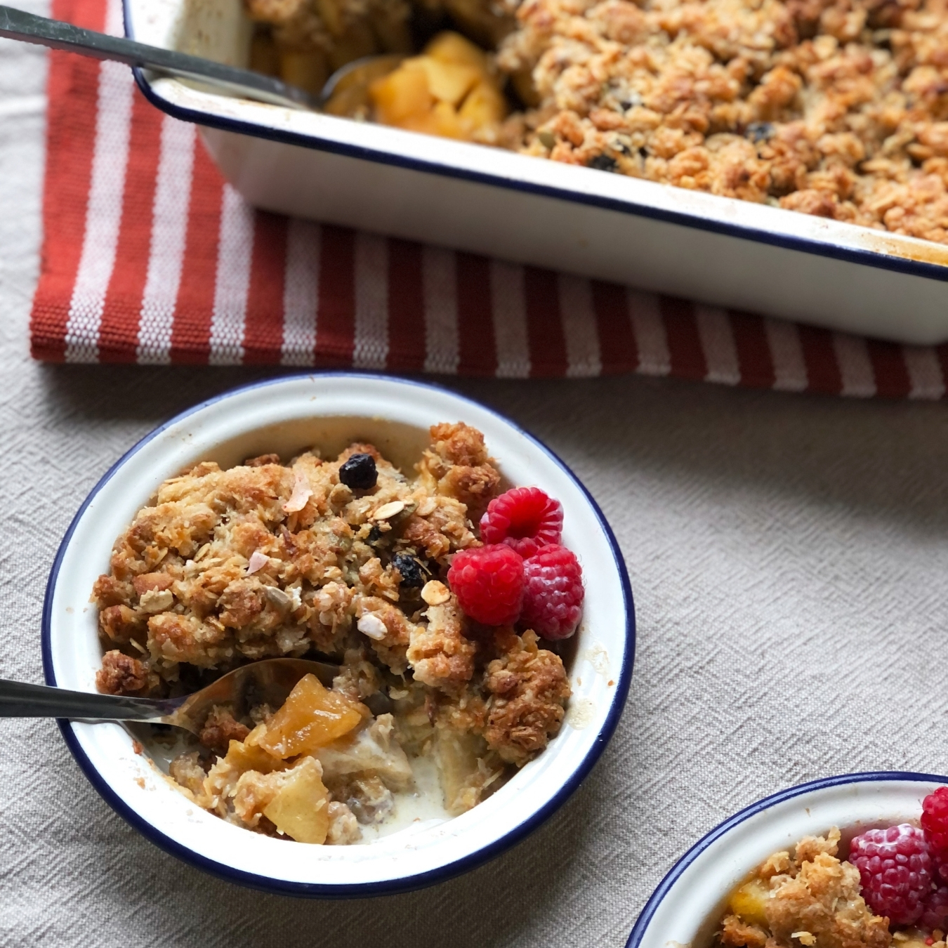 Brookfarm Apple Granola Crumble