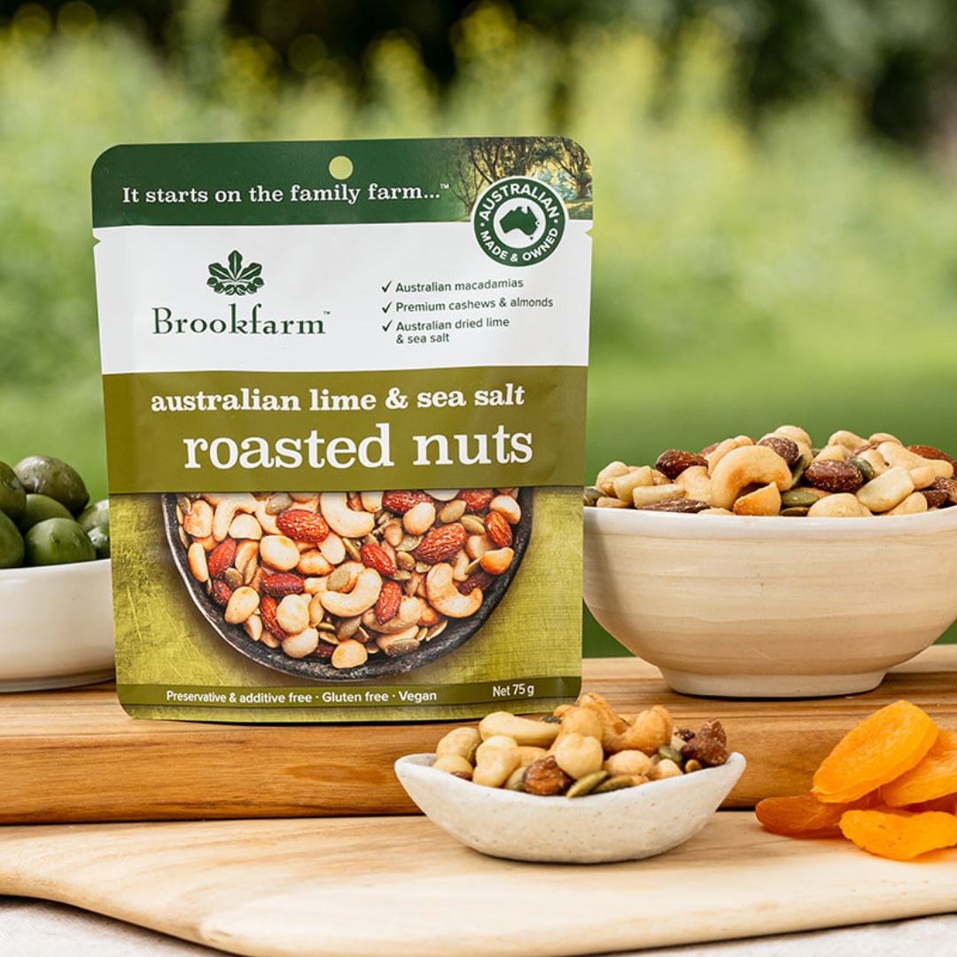 NEW Roasted Nuts Australian Lime & Sea Salt