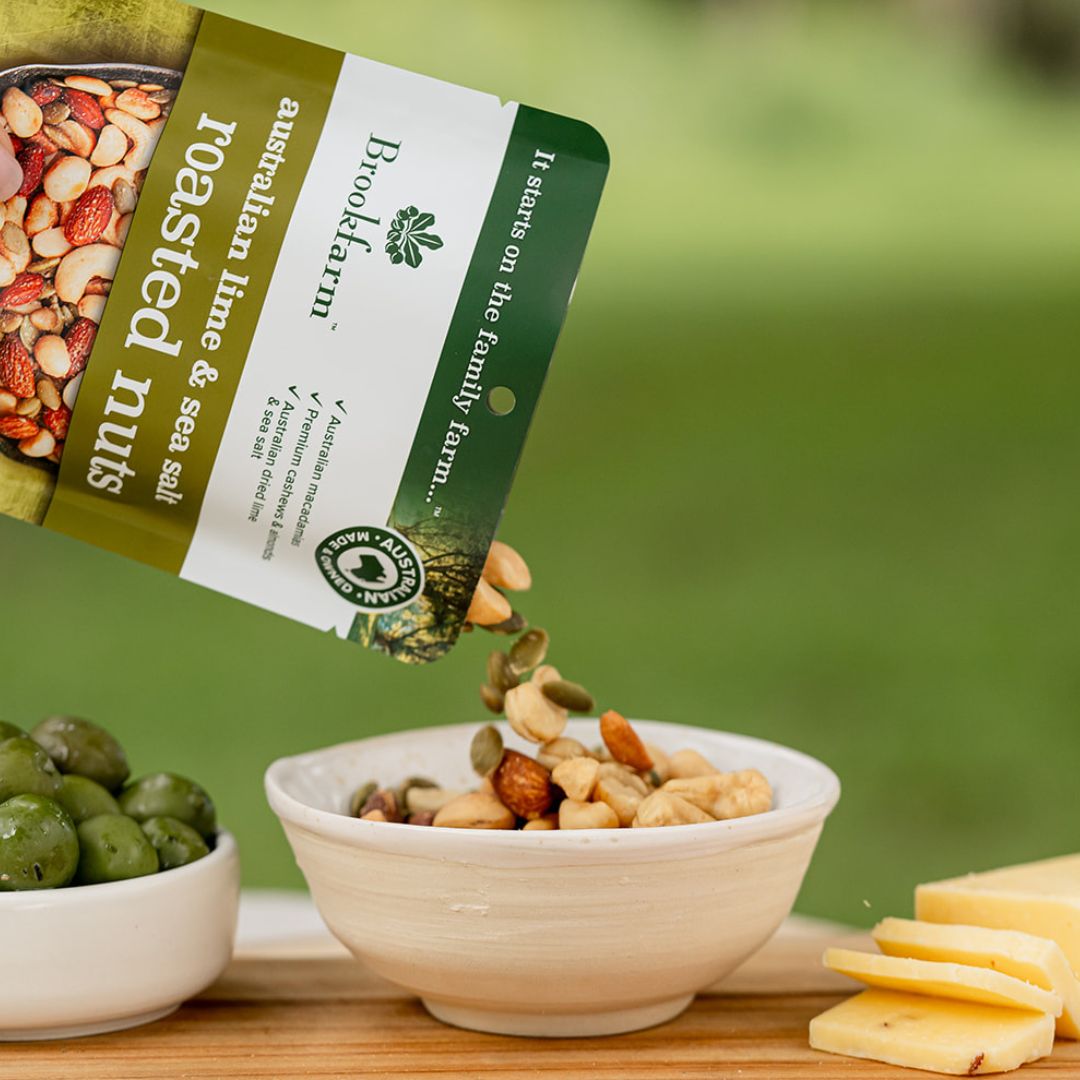 NEW Roasted Nuts Australian Lime & Sea Salt