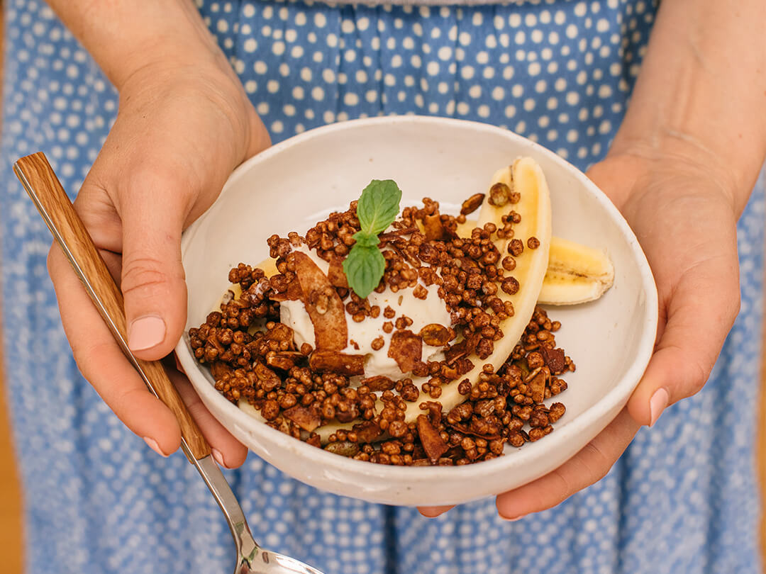 Crunchy Cacao Banana Split