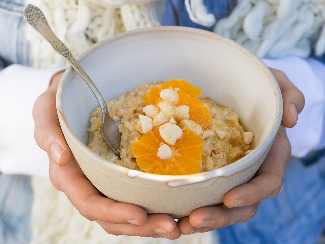 Brookfarm Gluten Free Porridge with Mandarin & Macadamias