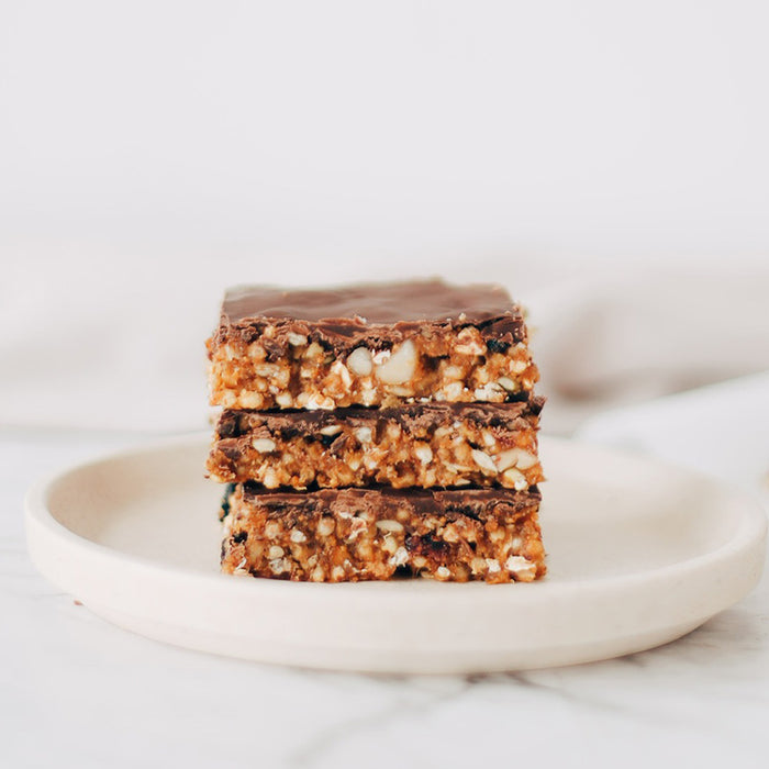 Chocolate-Covered Muesli Bars