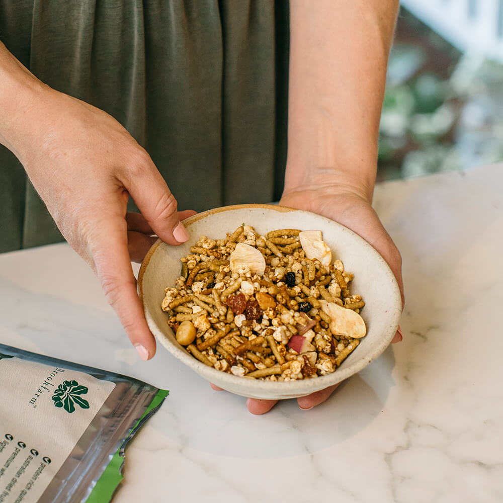 Gluten Free Macadamia Muesli with Apple & Apricot