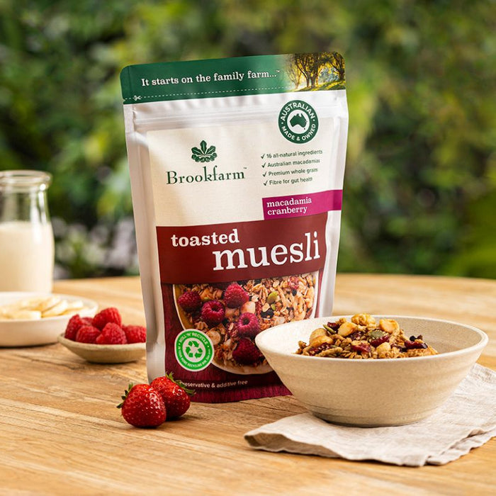 Brookfarm Muesli World Class Packaging